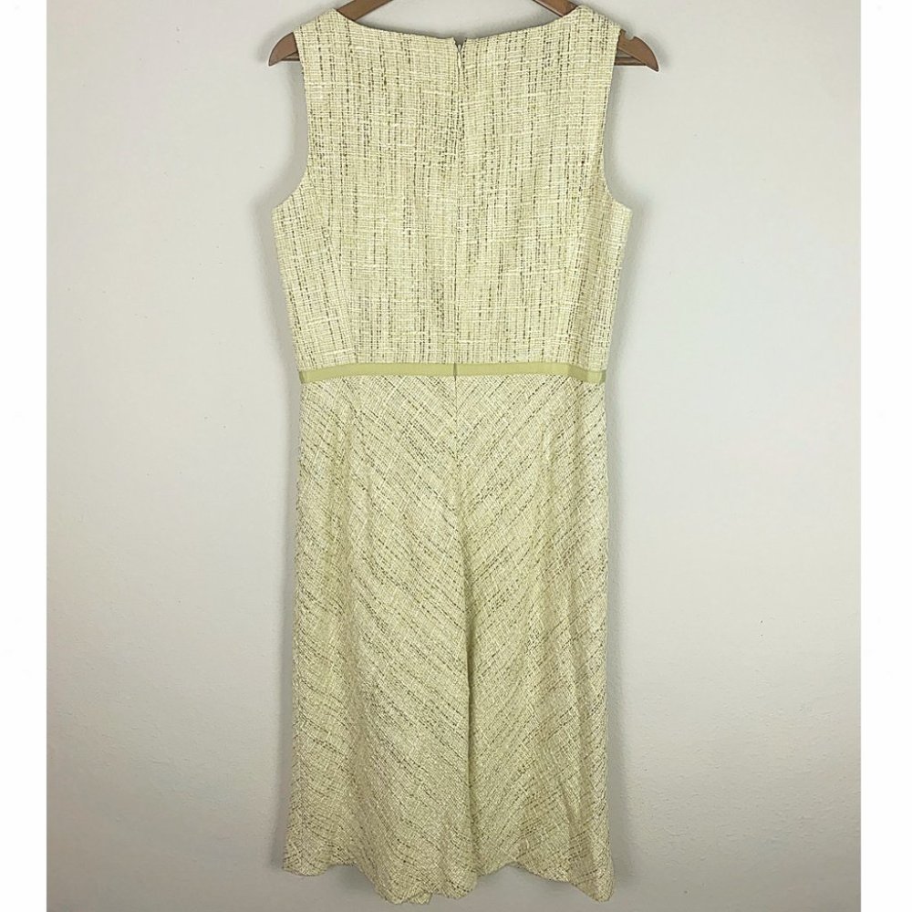 Ann Taylor Boucle Tweed A-Line Midi Shift Dress - Picture 4 of 9